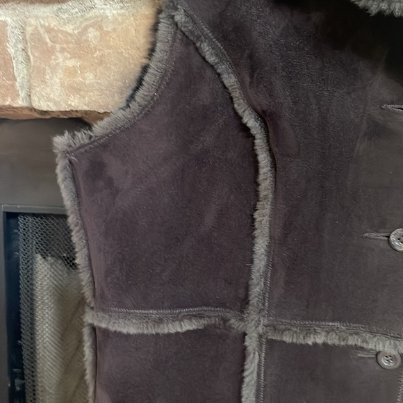 Westbound brown button down vest. Size XL - Picture 4 of 7